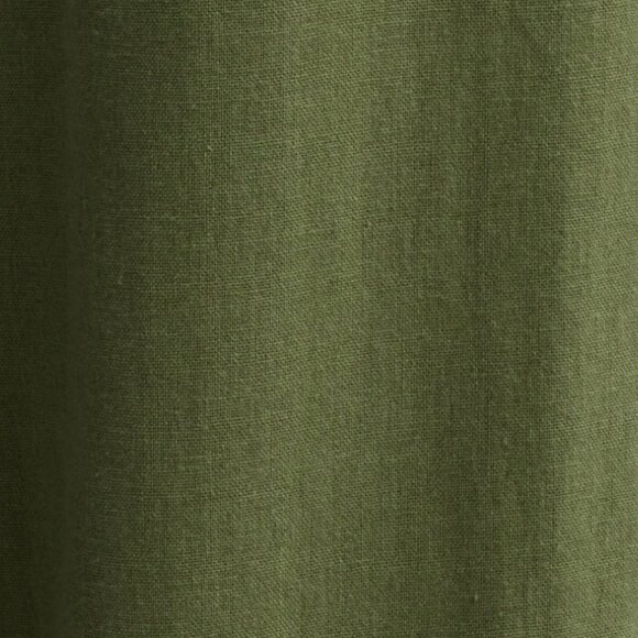 Caslon Linen Wide Leg Pants Green Size M - Picture 5 of 9